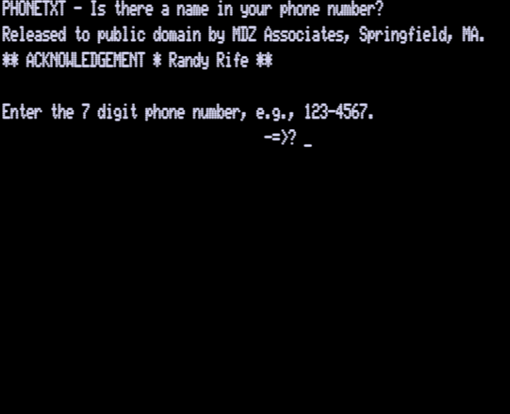 Screen shot